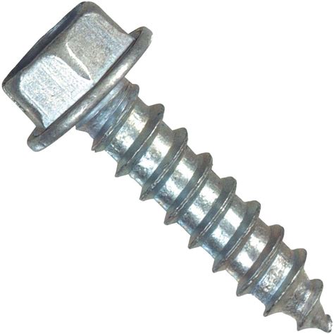 Hillman Sheet Metal Screws · Hex Head · Steel · 14x1½